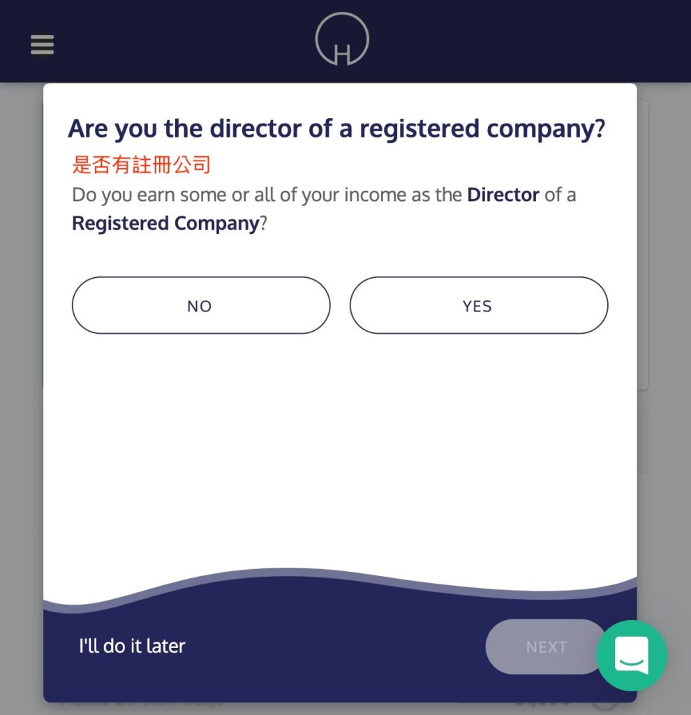 Are you the director of a registered company?